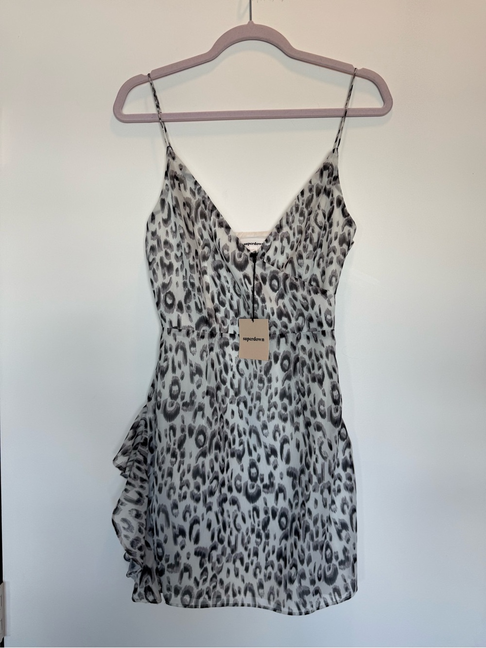 Revolve Superdown Leopard Dress - XS